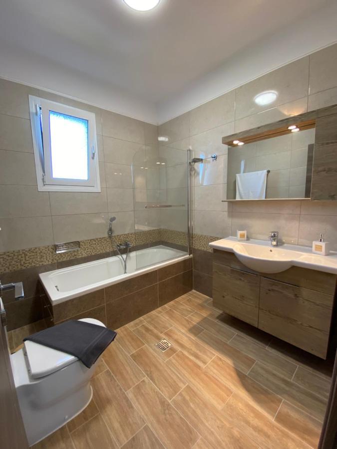 Tasos Cozy House Apartment Kalligoni Luaran gambar