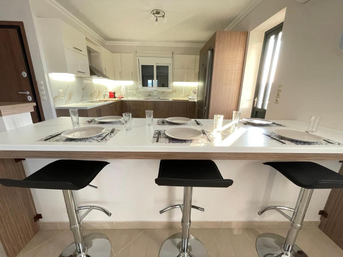 Tasos Cozy House Apartment Kalligoni Luaran gambar