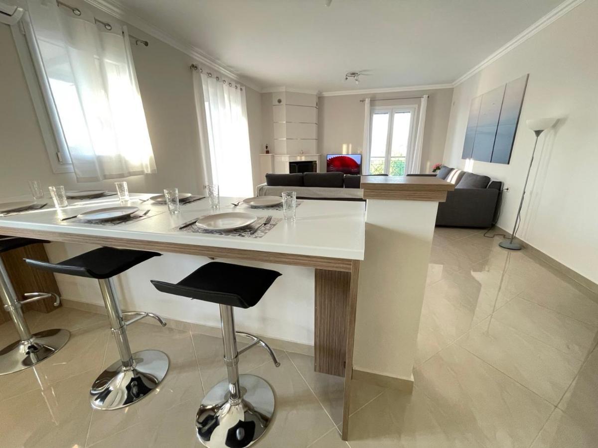 Tasos Cozy House Apartment Kalligoni Luaran gambar
