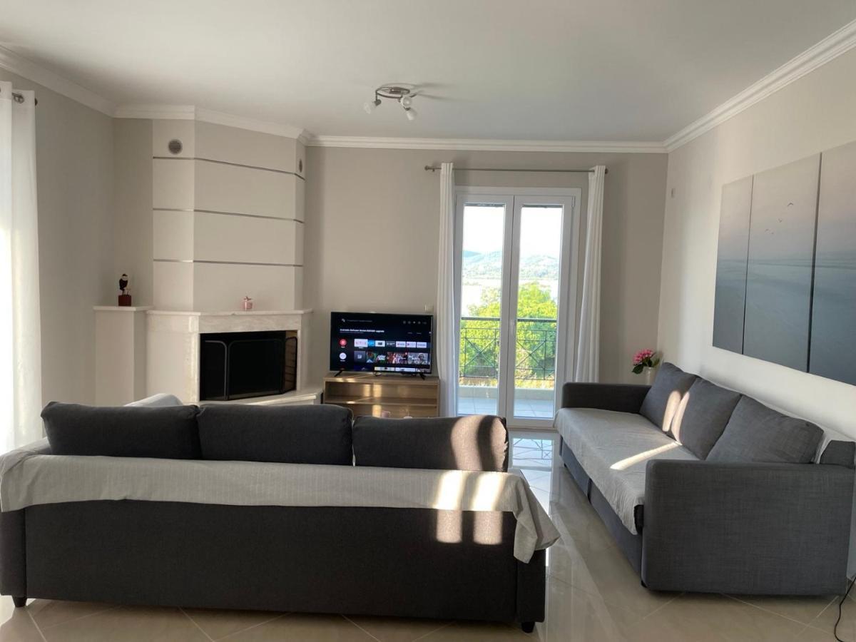 Tasos Cozy House Apartment Kalligoni Luaran gambar